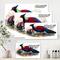 Designart - Vintage Birds In The Wild II - Traditional Canvas Wall Art Print